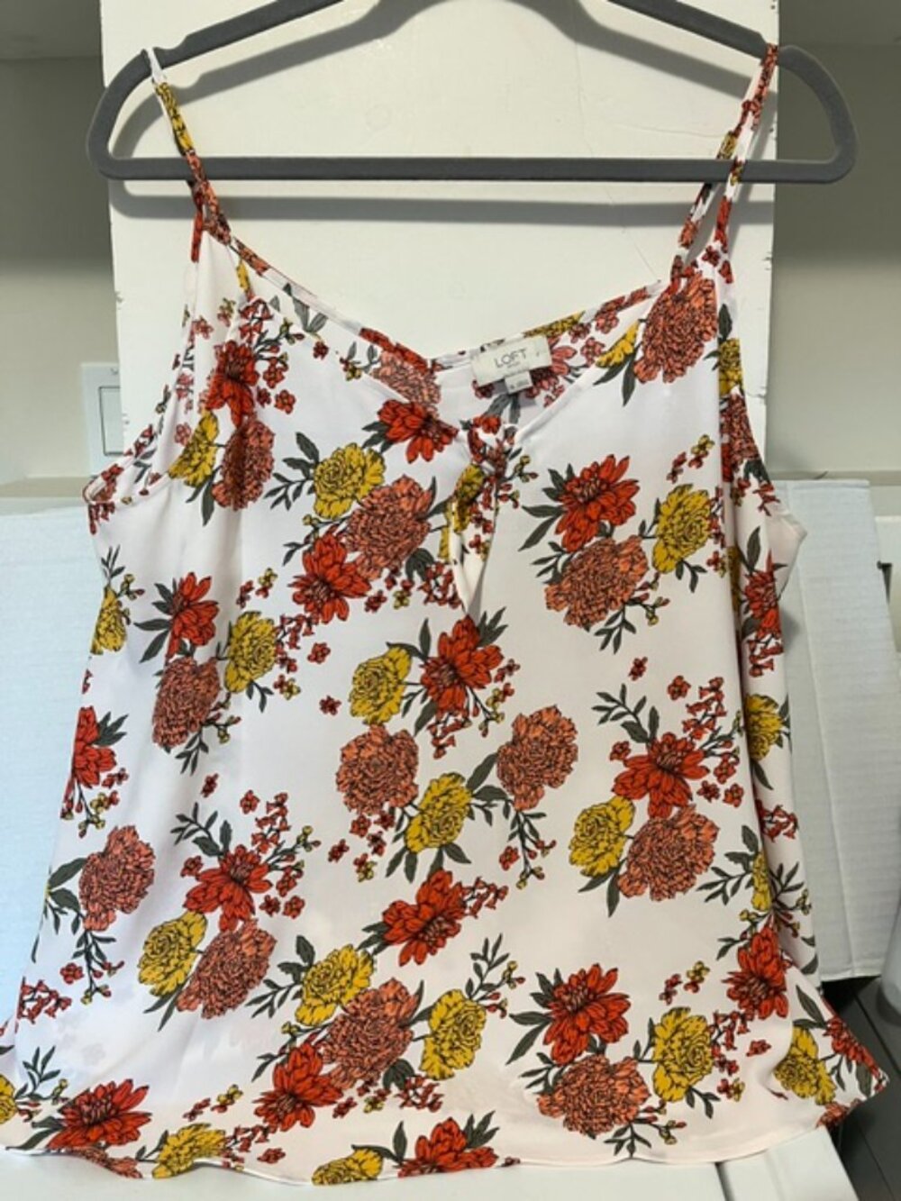 Ann Taylor Loft floral camisole.